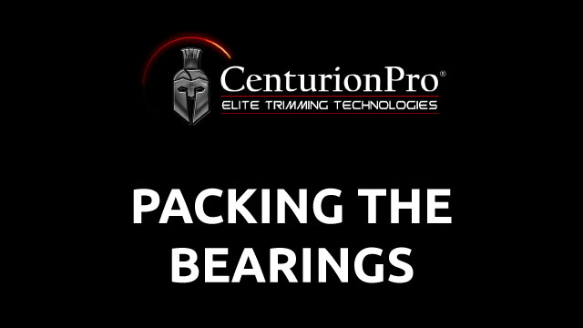 Packing the Bearings