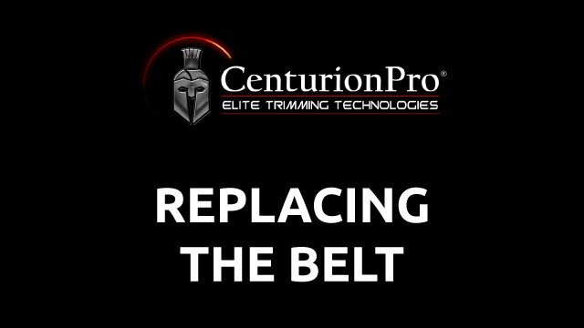 Removing and Replacing the Belt