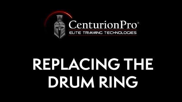 Replacing the Drum Ring