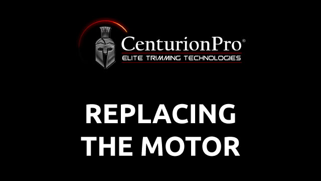 Replacing The Motor