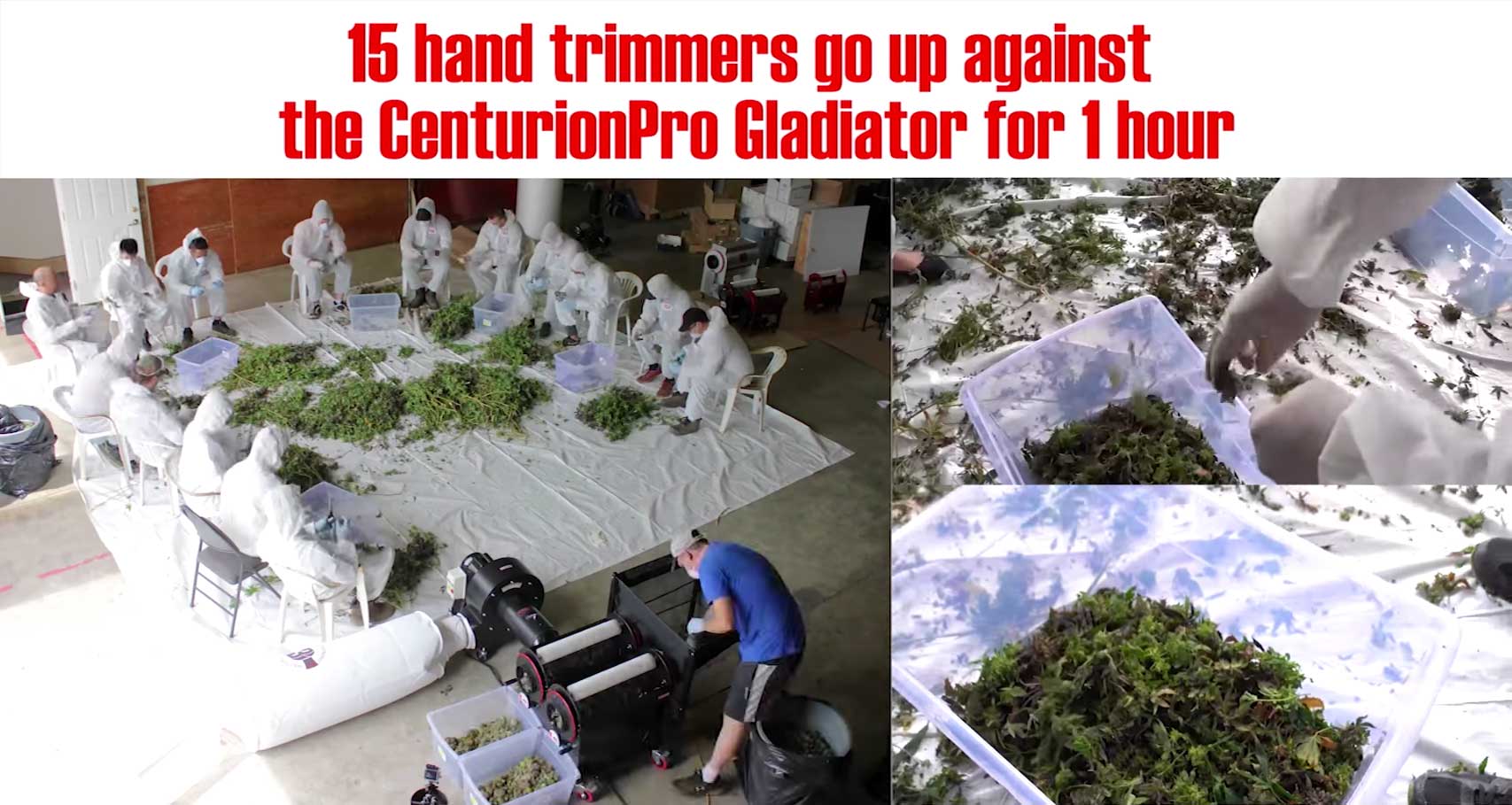 CenturionPro Gladiator vs 15 Hand Trimmers