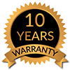 CenturionPro 10-Year Warranty
